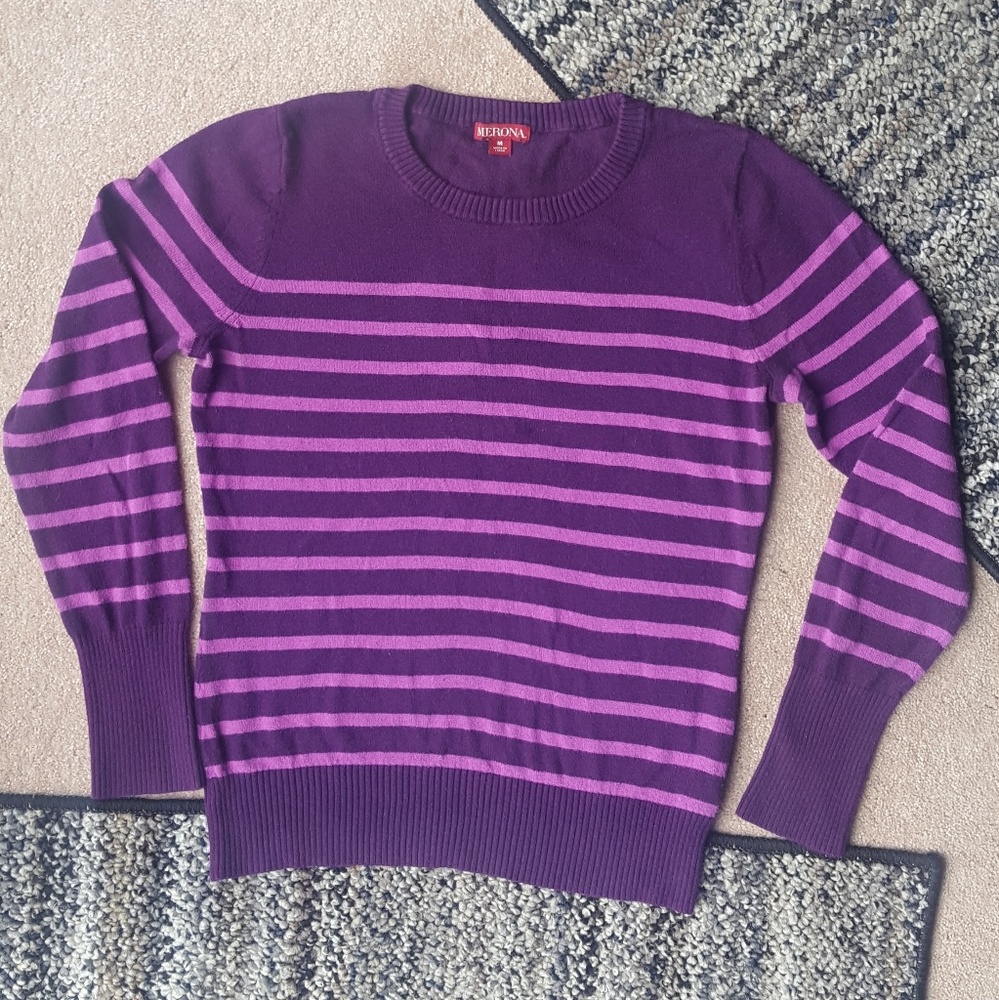 Merona striped sweater